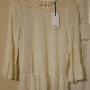 NWT RO & DE Nordstrom Rack Long Sleeve Lace Top